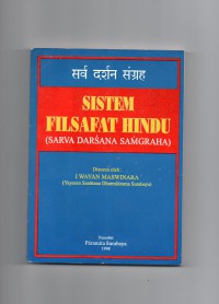 Image of Sistem Filsafat Hindu ( Sarva Darsana Samgraha )
